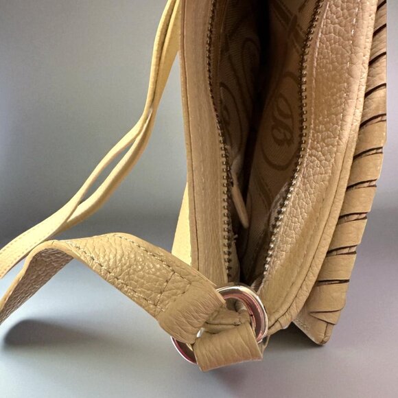 Brighton Leather Organizer Crossbody Bag – Ivory - Picture 8 of 14